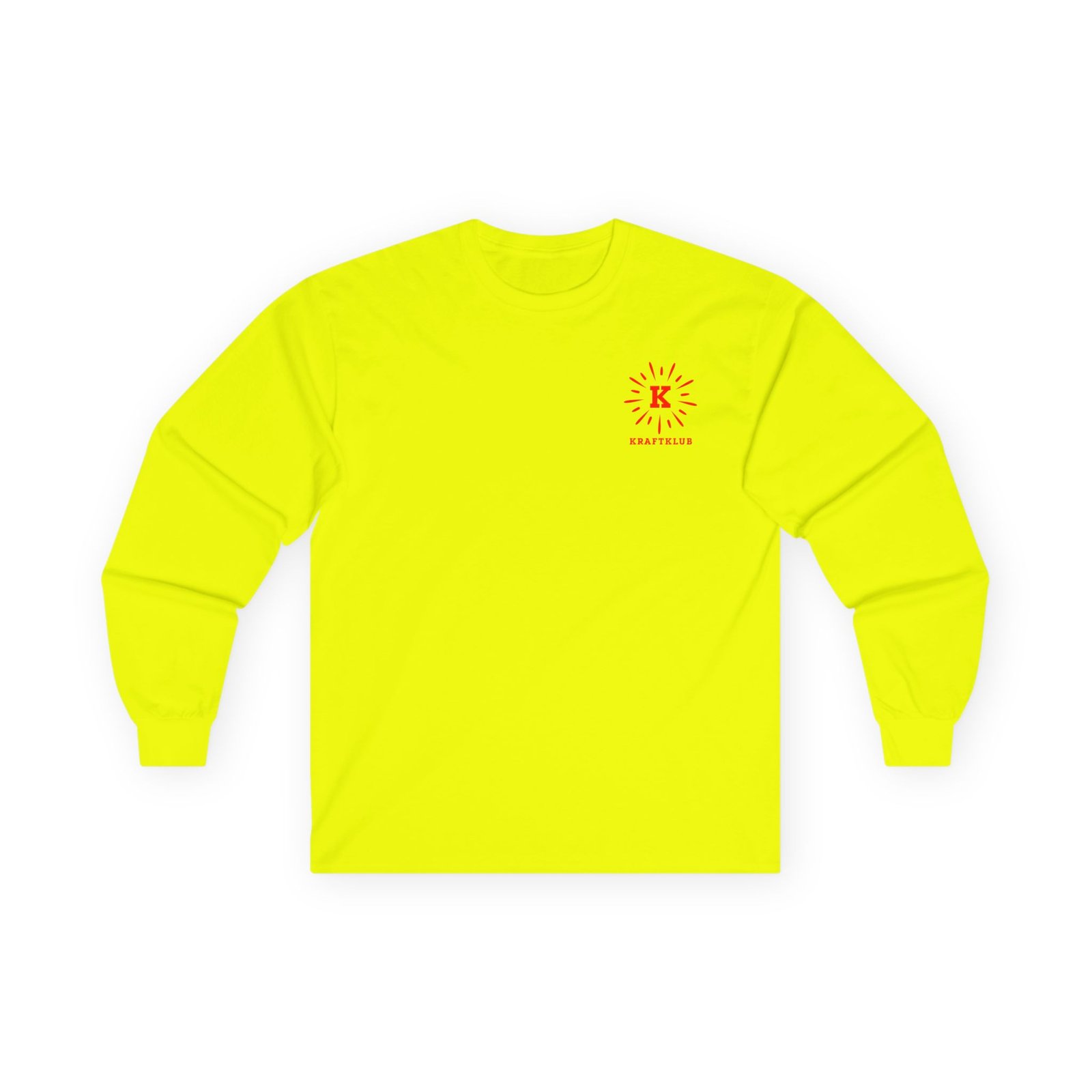 Kraftklub Glowing K Unisex Ultra Cotton Long Sleeve Tee