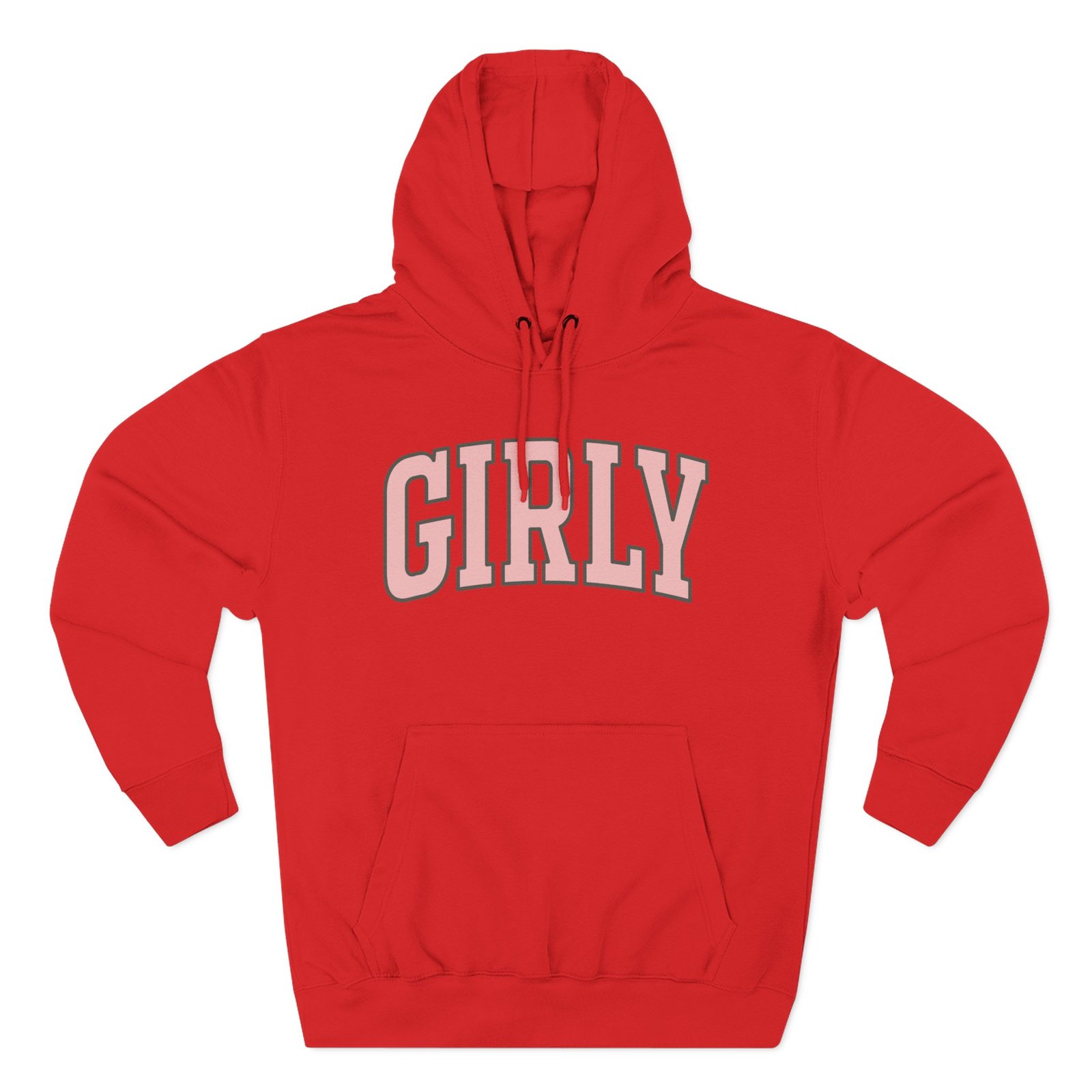 The Toast Girly Three-Panel Fleece Hoodie