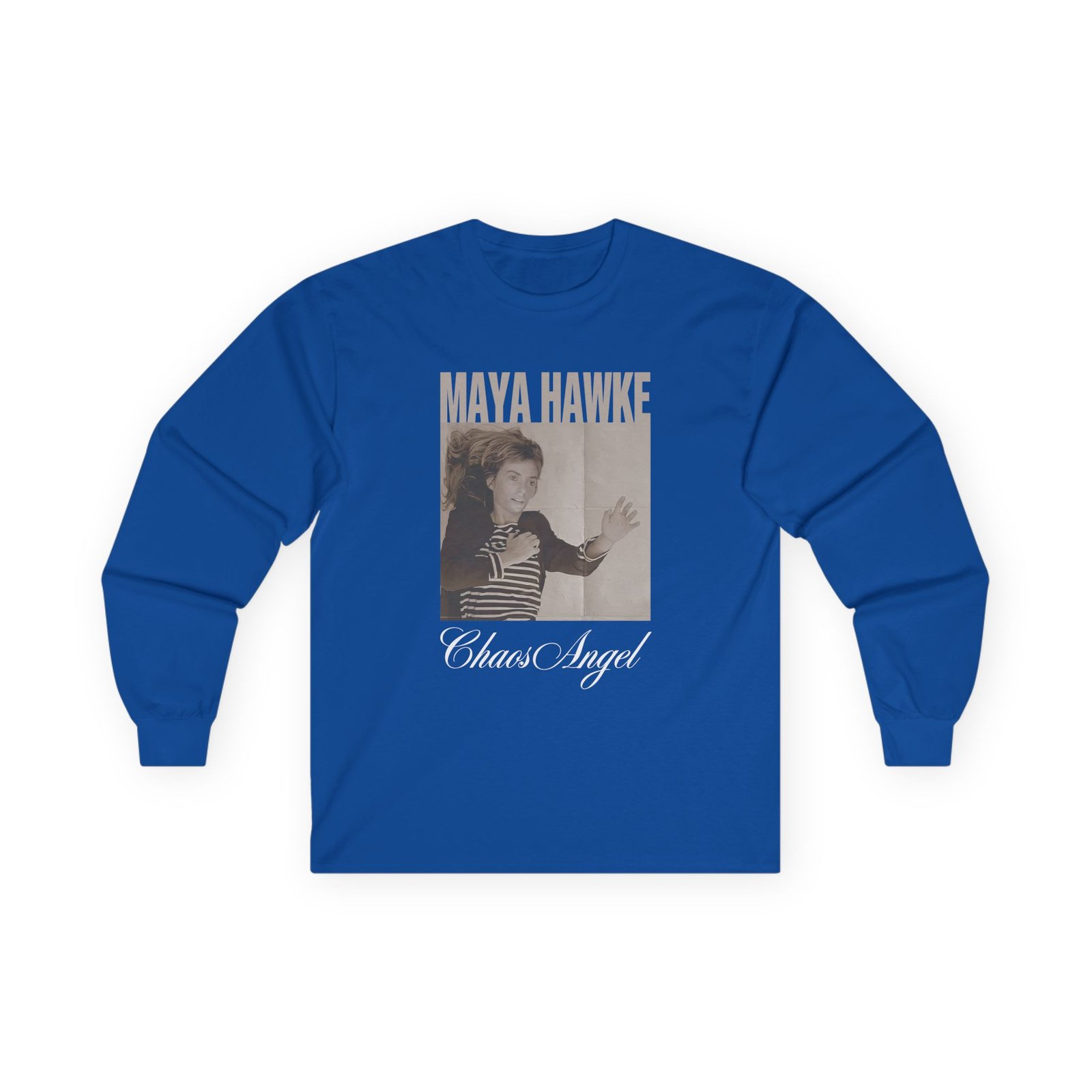 Maya Hawke Chaos Angel Unisex Ultra Cotton Long Sleeve Tee