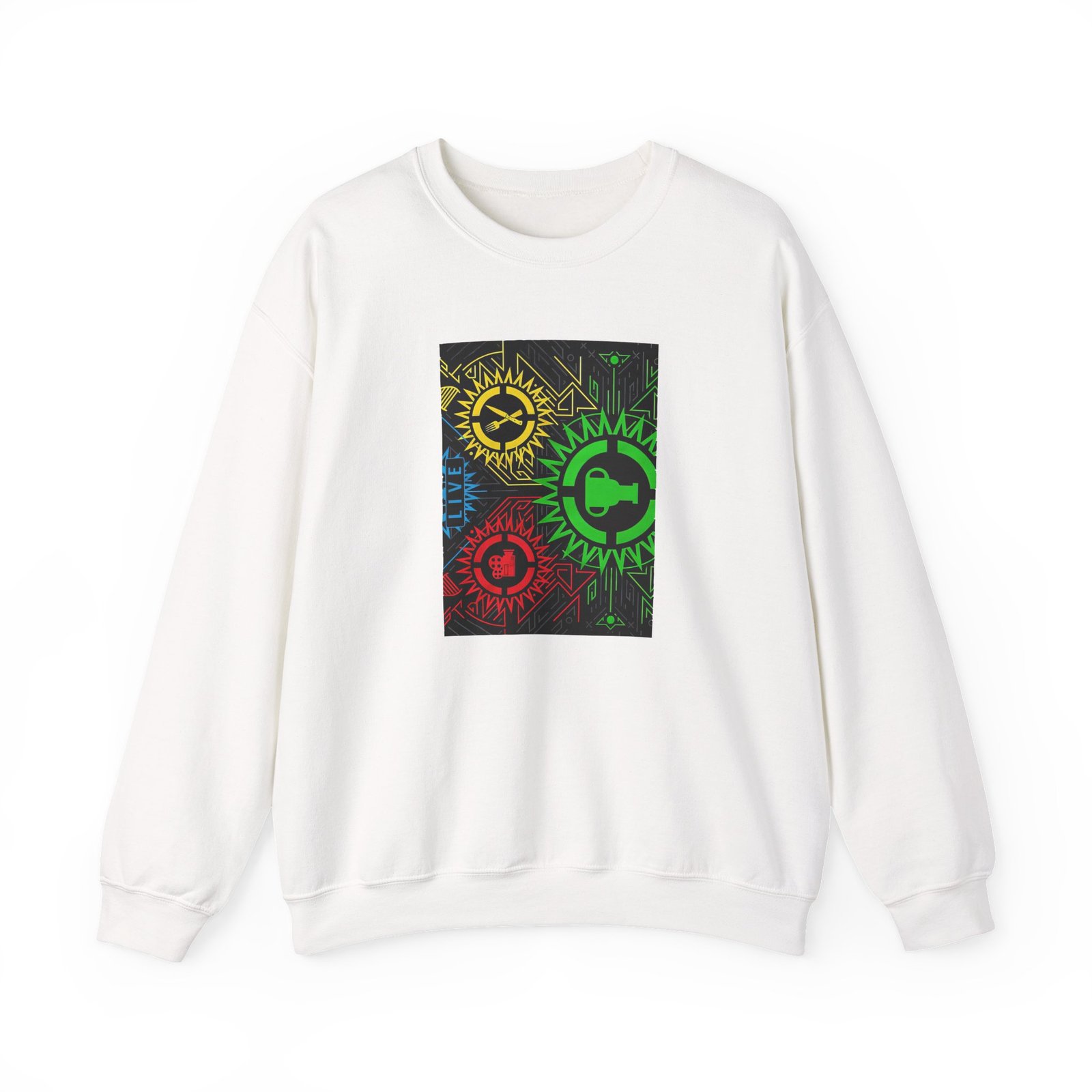 Matpat Game Theory 10th Anniversary Unisex Heavy Blend™ Crewneck Sweatshirt