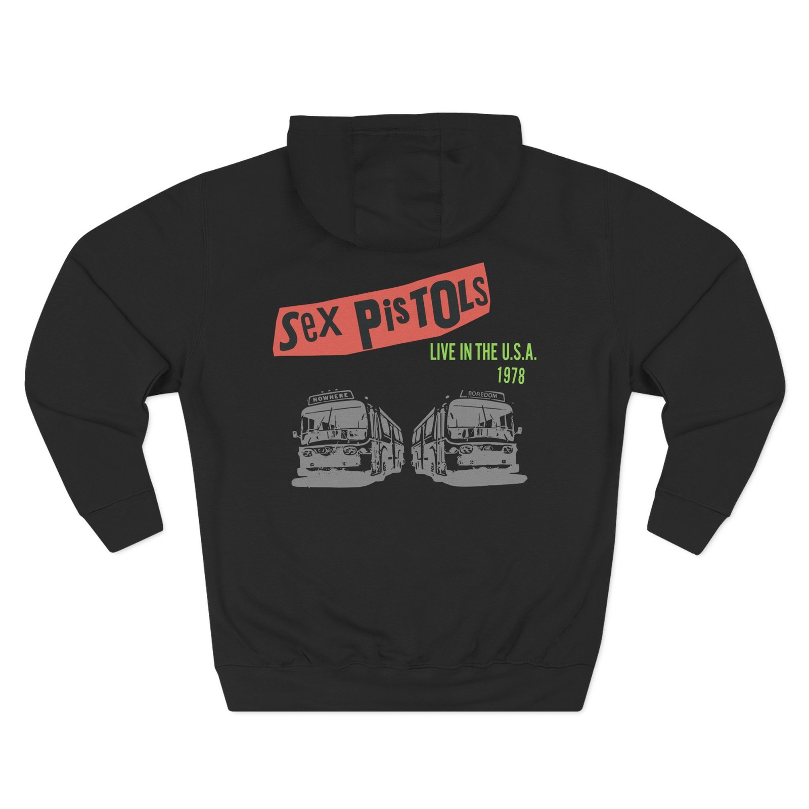 SPM Live in the Usa '78 Three-Panel Fleece Hoodie