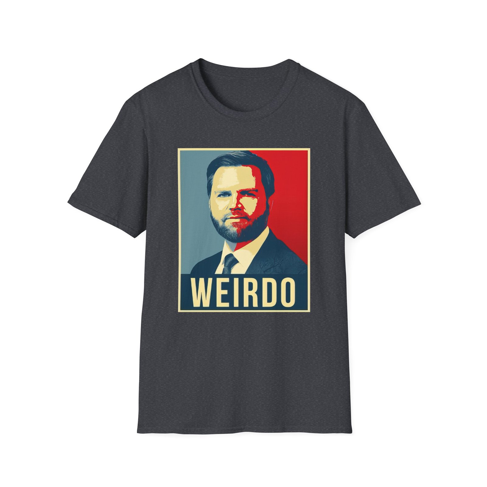 Weird Jd Vance Unisex Softstyle T-Shirt
