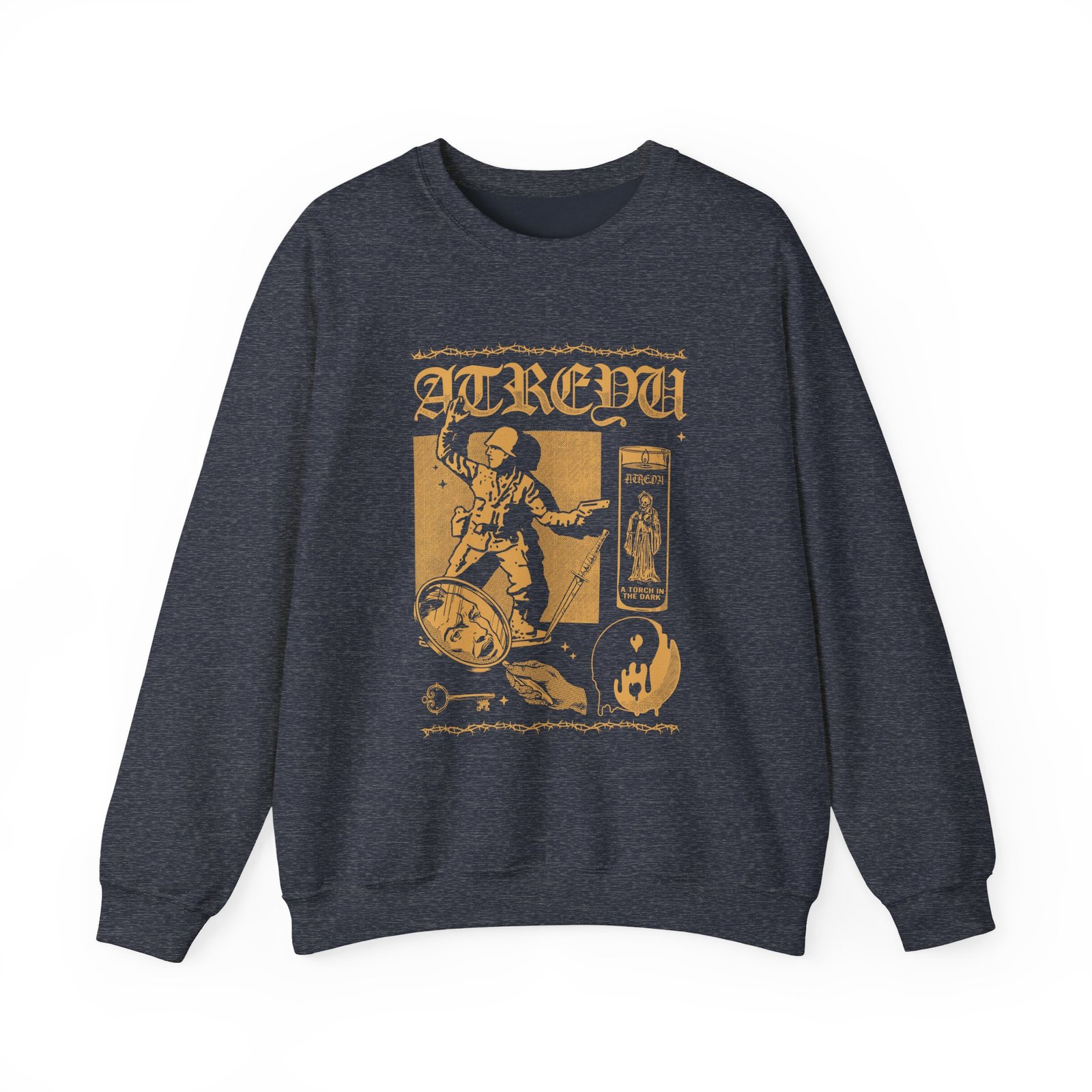 Atreyu Atitd Torch Light Unisex Heavy Blend™ Crewneck Sweatshirt