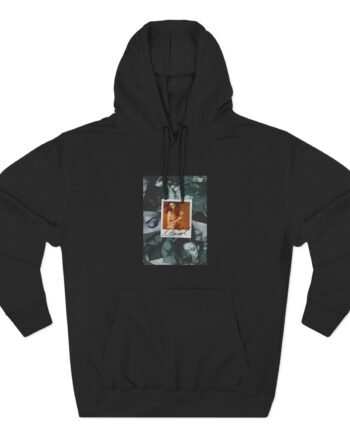 Mariah Carey Butterfly Collage Three-Panel Fleece Hoodie