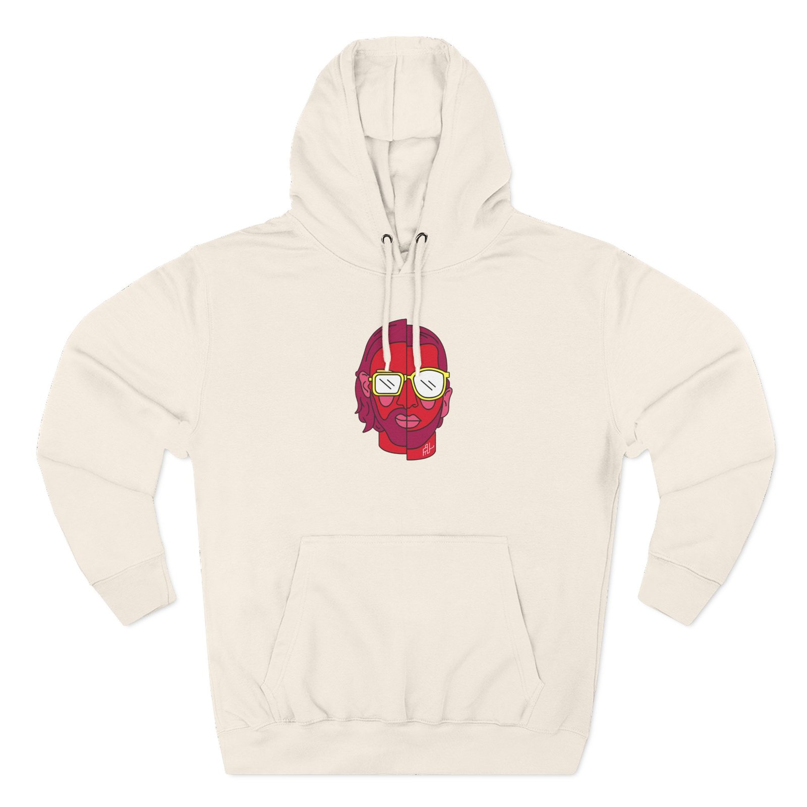 Pnl Le Monde Chico Album Three-Panel Fleece Hoodie