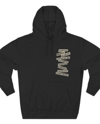 SPM Song Titles Three-Panel Fleece Hoodie