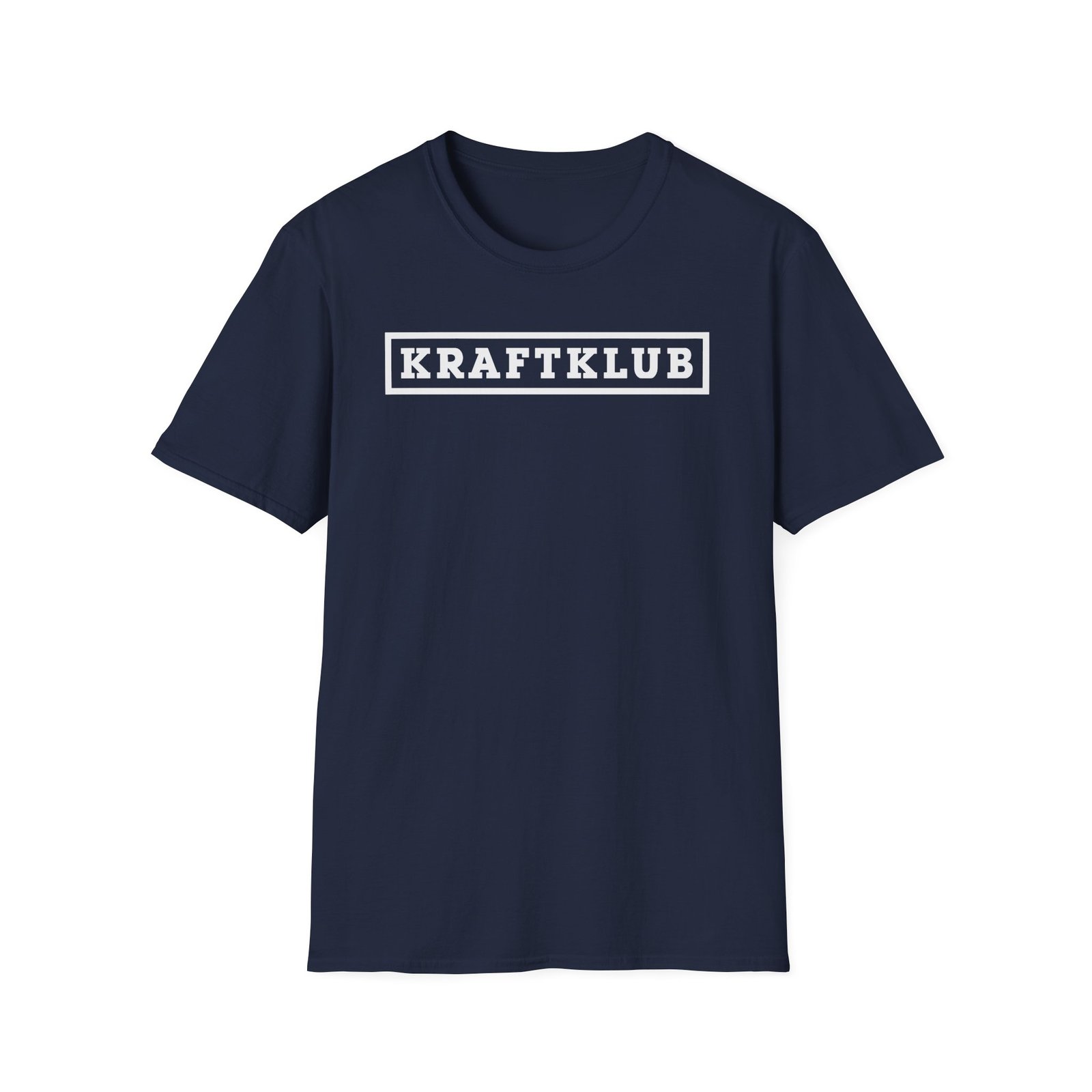 Kraftklub Lettering Unisex Softstyle T-Shirt