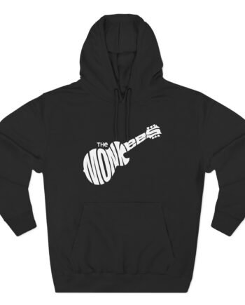 The Monkees Guitar Logo Three-Panel Fleece Hoodie