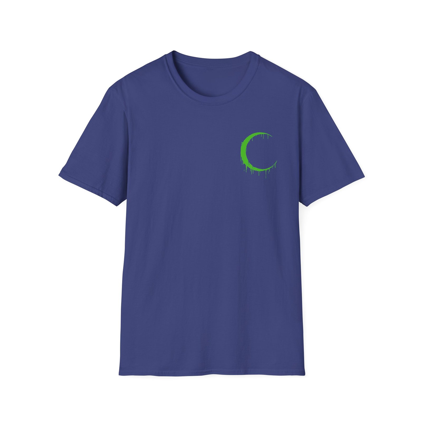 Oceano Alien Green Moon Unisex Softstyle T-Shirt