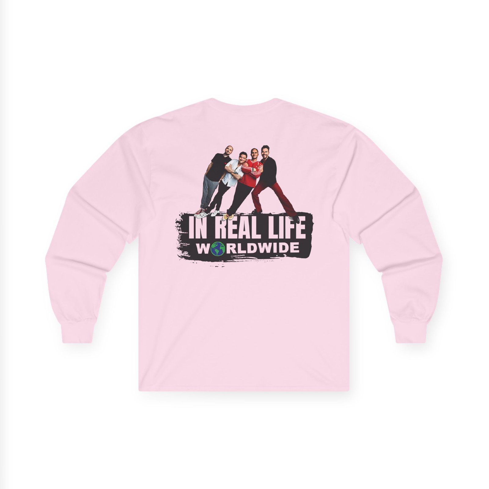 Big Time Rush Btr in Real Life Worldwide Unisex Ultra Cotton Long Sleeve Tee