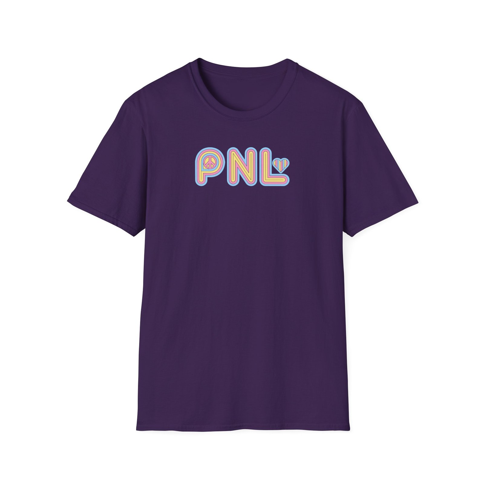 Pnl Peace and Love Unisex Softstyle T-Shirt