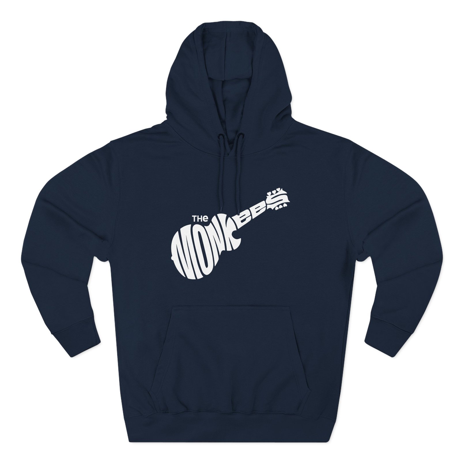The Monkees Guitar Logo Three-Panel Fleece Hoodie