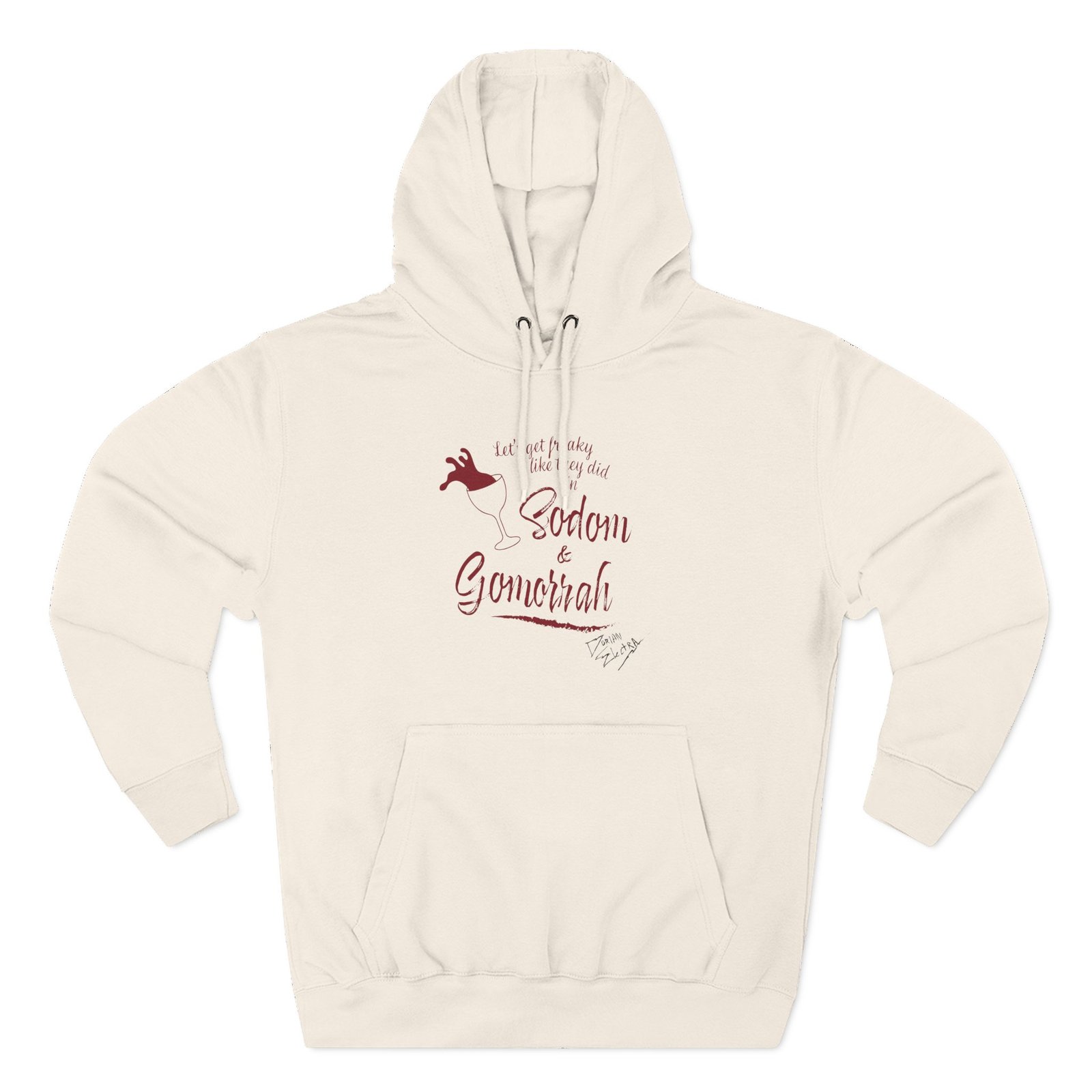 Dorian Electra Three-Panel Fleece Hoodie