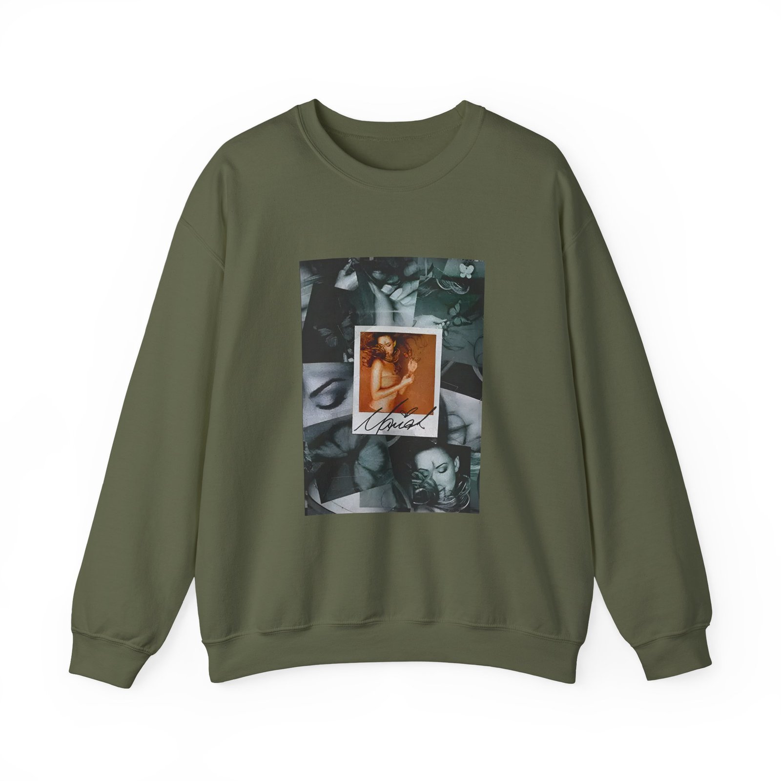 Mariah Carey Butterfly Collage Unisex Heavy Blend™ Crewneck Sweatshirt
