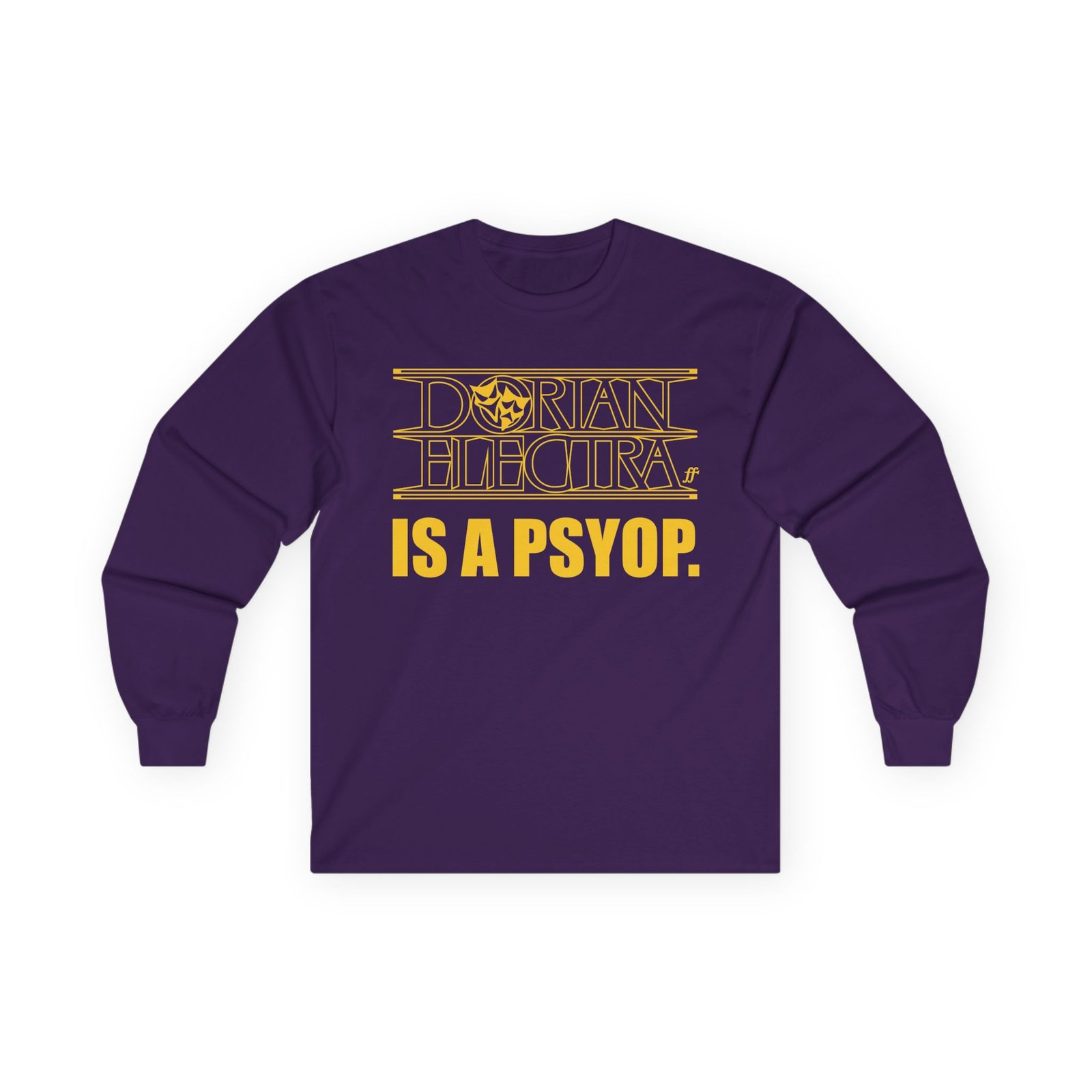 Dorian Electra is a Psyop Unisex Ultra Cotton Long Sleeve Tee