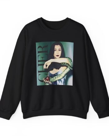 Cher It's a Man's World Unisex Heavy Blend™ Crewneck Sweatshirt