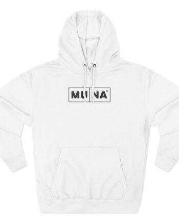 Muna Lp3 Logo Three-Panel Fleece Hoodie