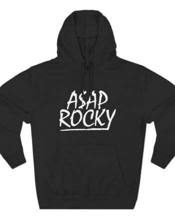 Asap Rocky Three-Panel Fleece Hoodie