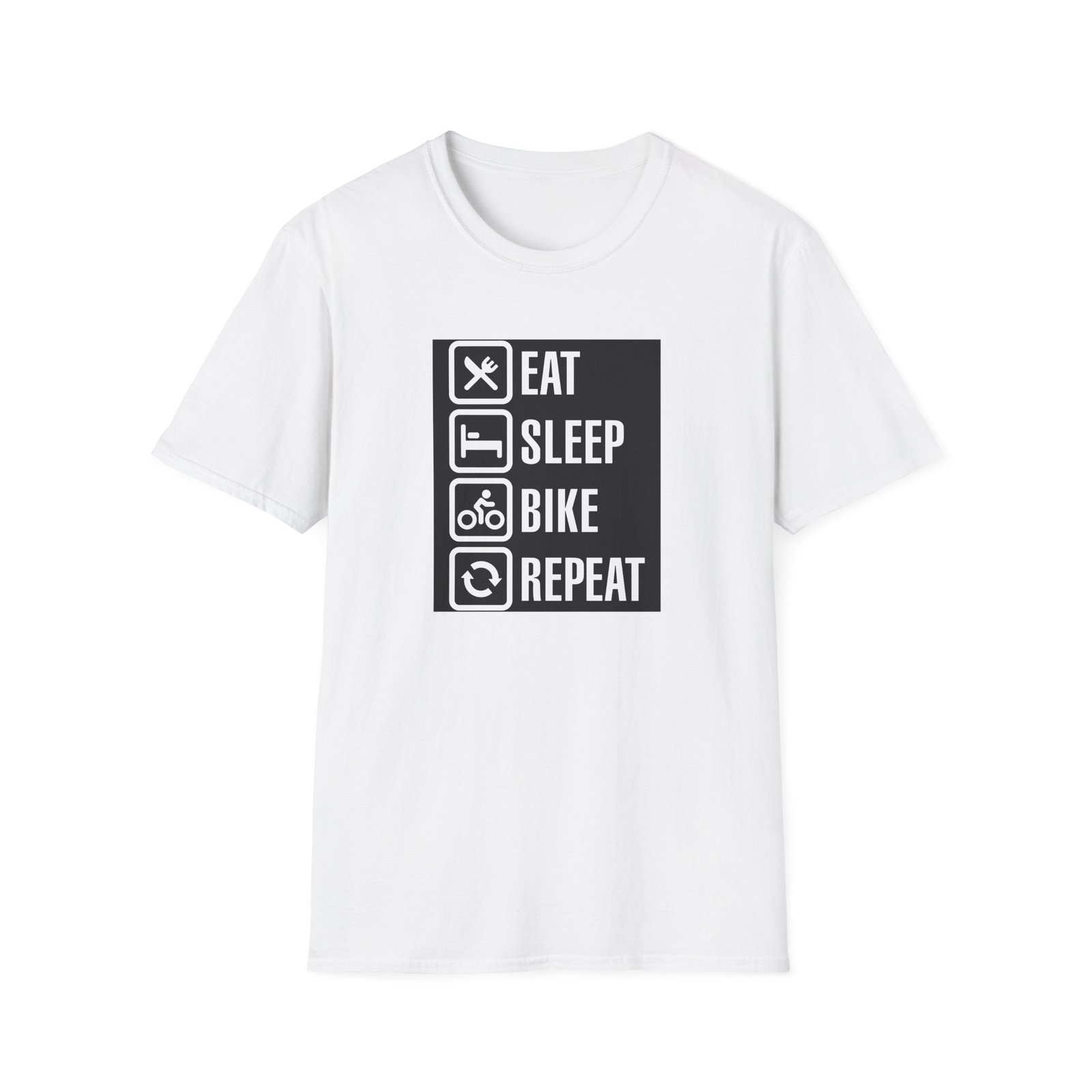 Matpat Game Theory Eat Sleep Game Repeat Unisex Softstyle T-Shirt