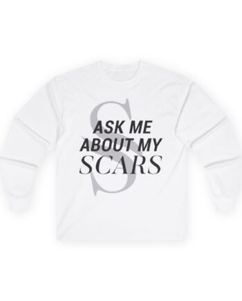 Godsmack Ask Me About My Scars Unisex Ultra Cotton Long Sleeve Tee
