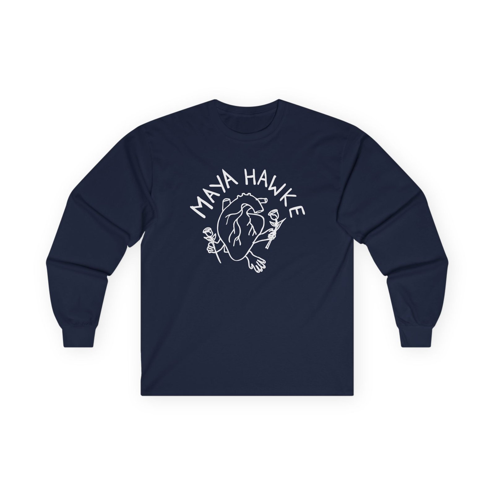 Maya Hawke Generous Heart Unisex Ultra Cotton Long Sleeve Tee