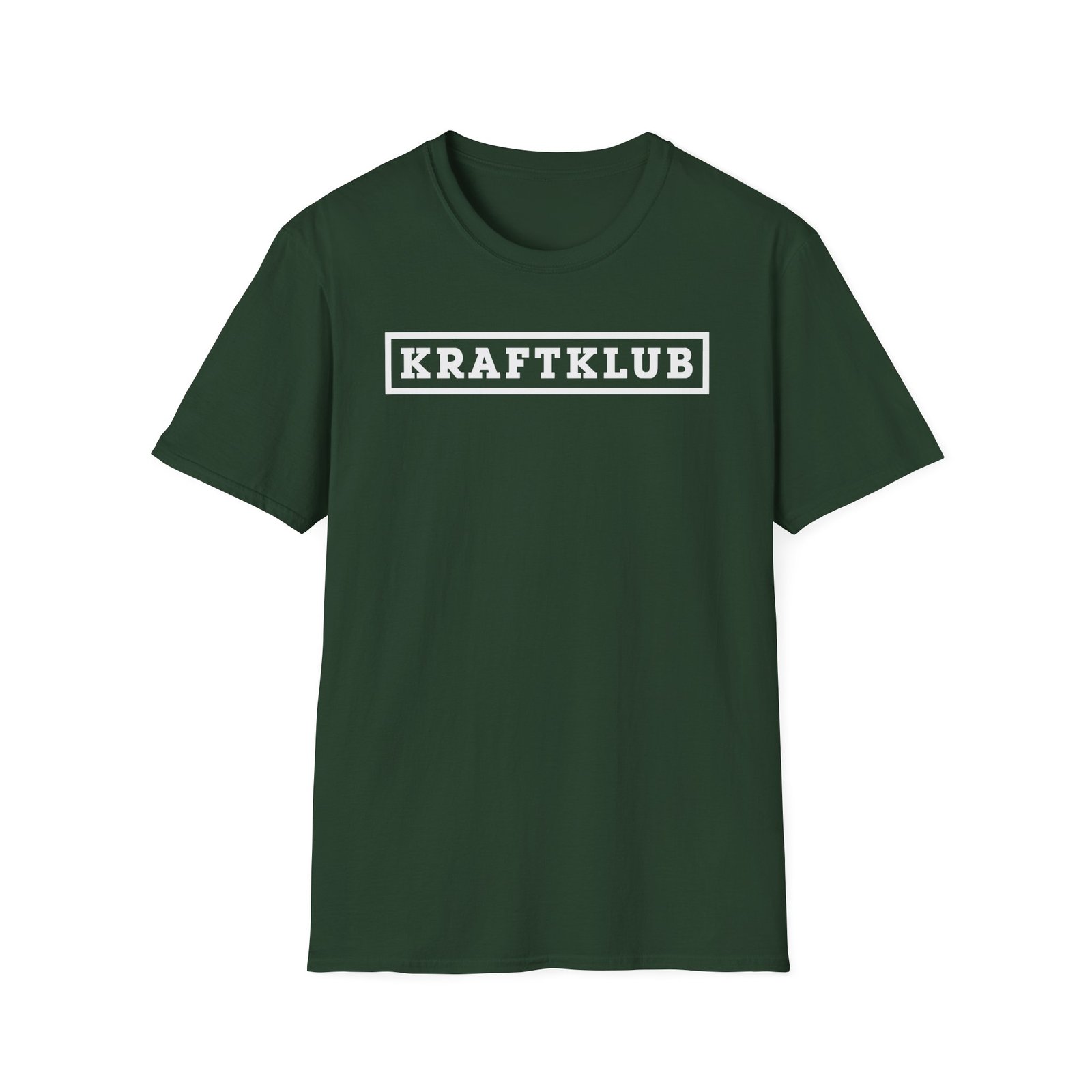 Kraftklub Lettering Unisex Softstyle T-Shirt