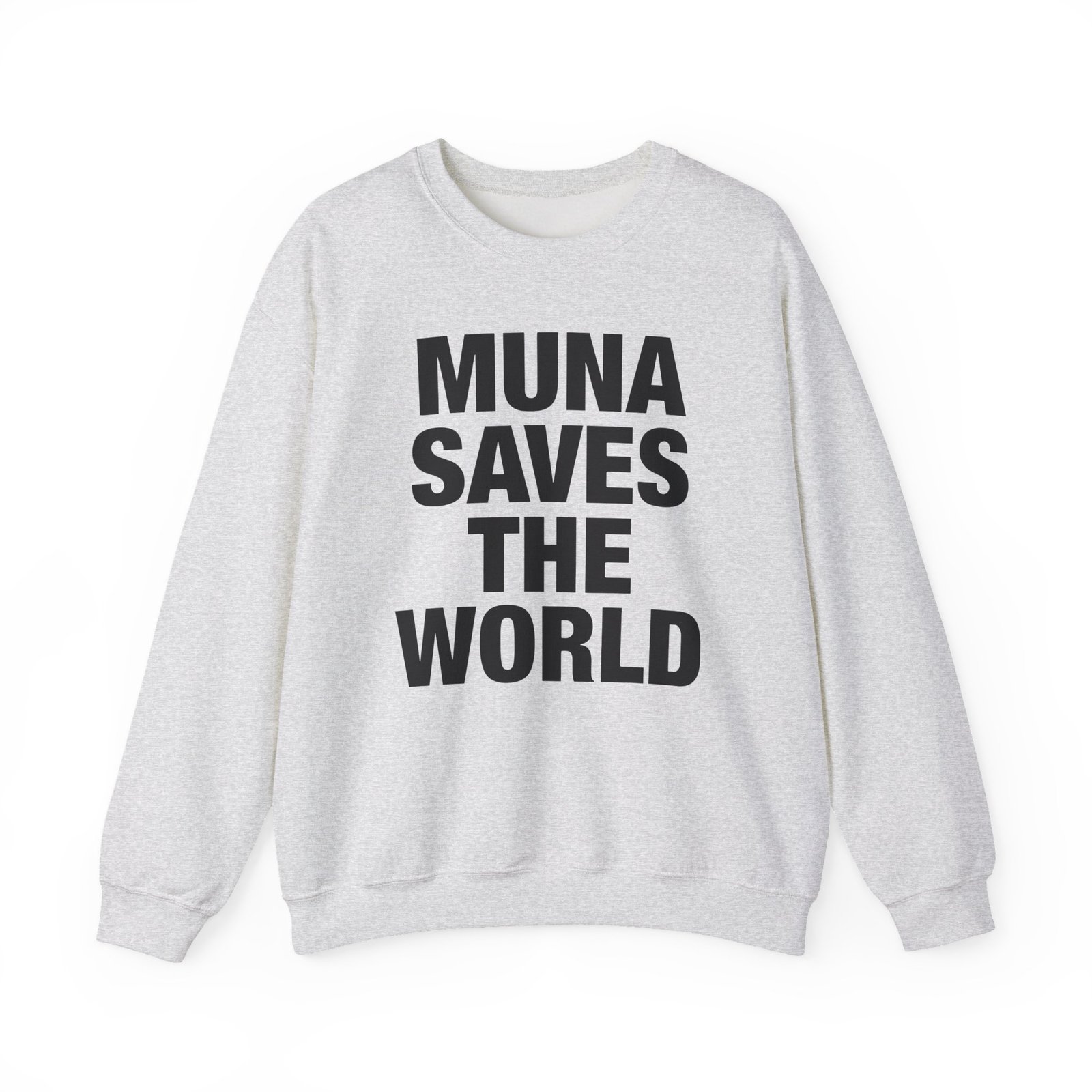 Muna Saves the World Unisex Heavy Blend™ Crewneck Sweatshirt