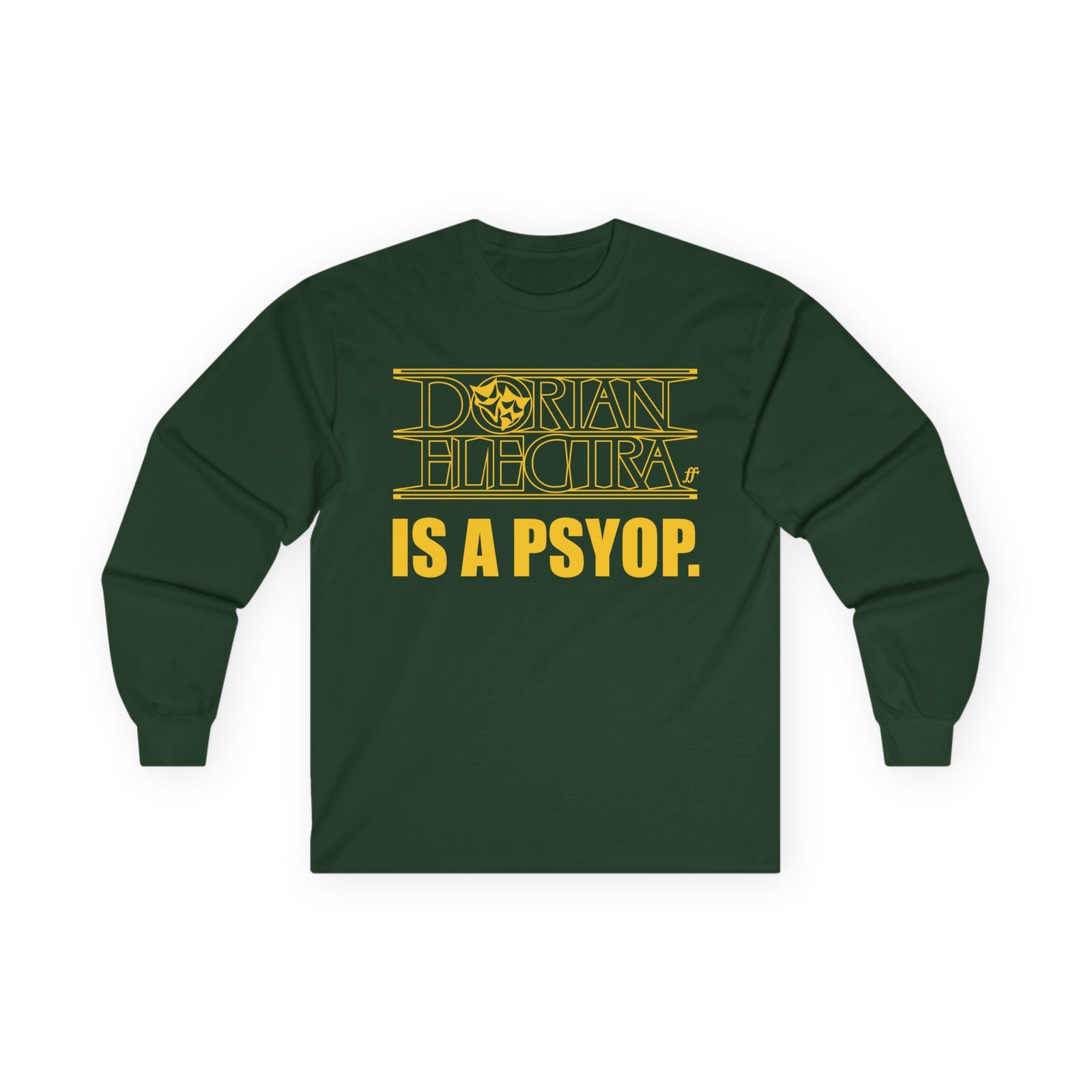 Dorian Electra is a Psyop Unisex Ultra Cotton Long Sleeve Tee
