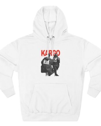 Kraftklub Album Cover Three-Panel Fleece Hoodie