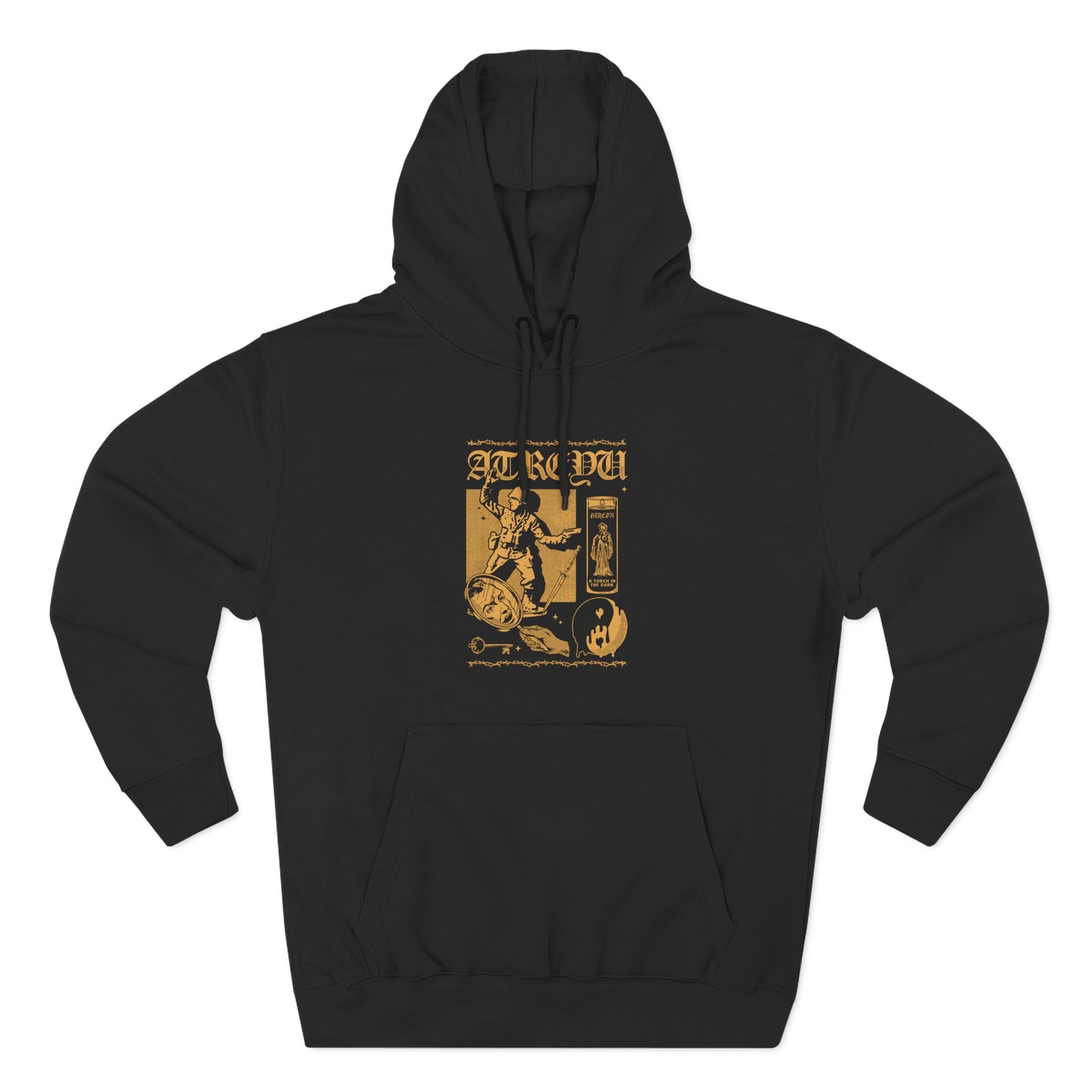 Atreyu Atitd Torch Light Three-Panel Fleece Hoodie