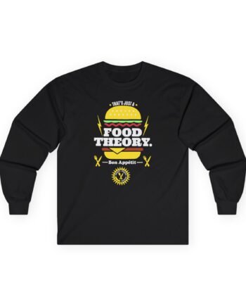 Matpat Game Theory Food Theory Flaming Hot Unisex Ultra Cotton Long Sleeve Tee