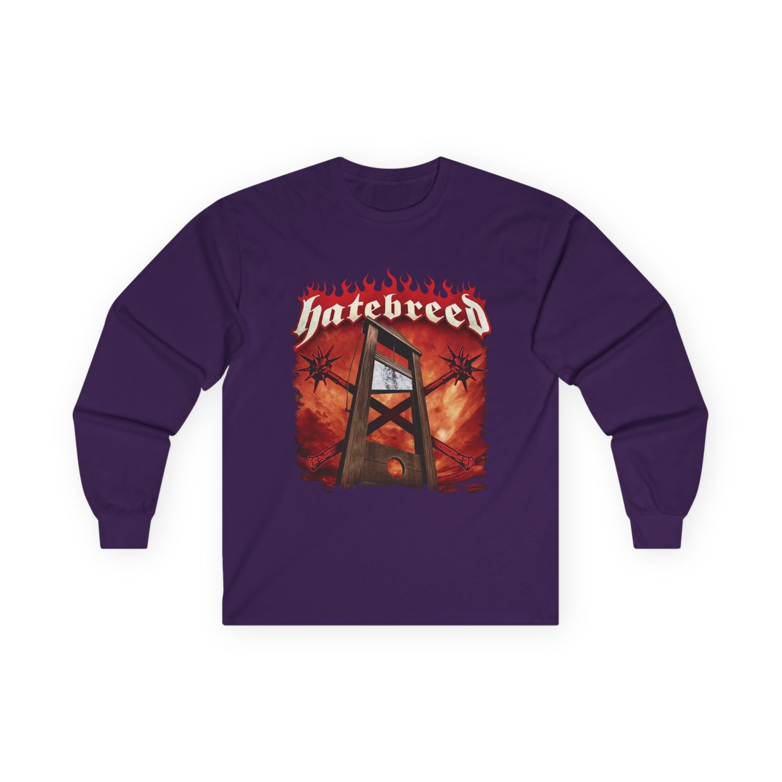 Hatebreed With Every Crown Comes the Guillotine Unisex Ultra Cotton Long Sleeve Tee