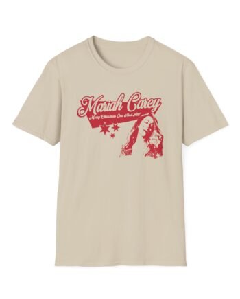 Mariah Carey Christmass Unisex Softstyle T-Shirt