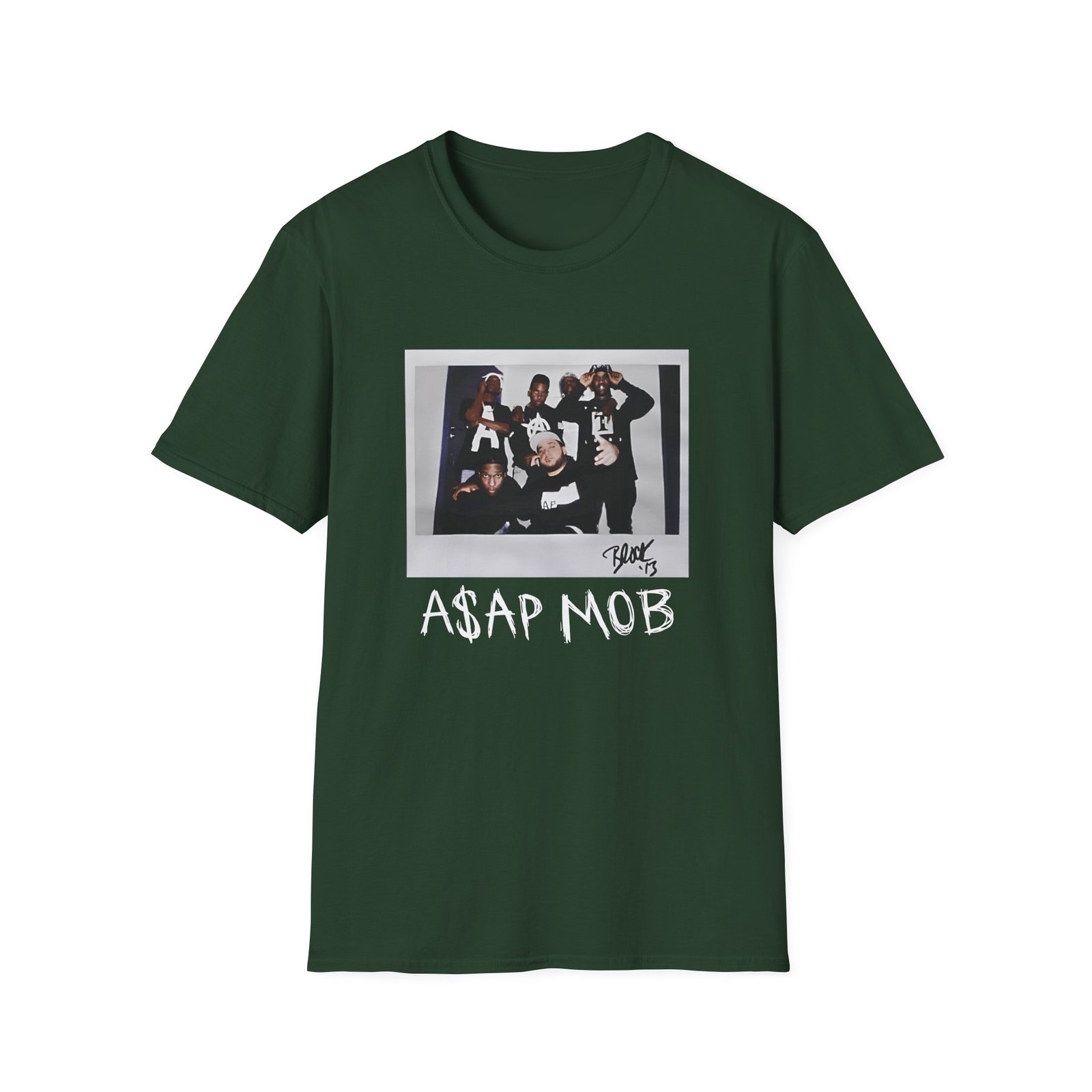 Asap Mob Og 2015 Block 13 Unisex Softstyle T-Shirt