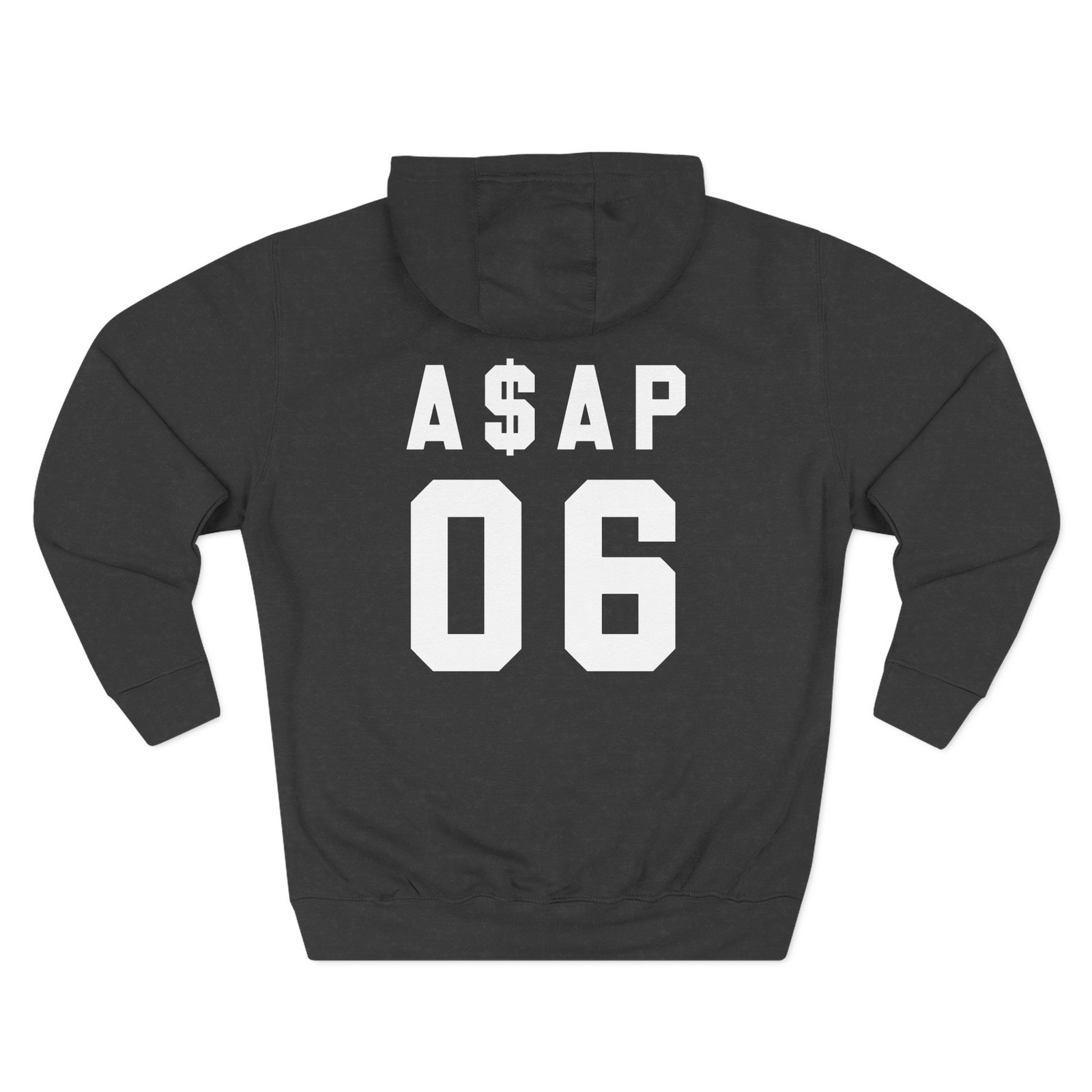 Asap Rocky Anarchy Paradise 06 Rap Band Three-Panel Fleece Hoodie