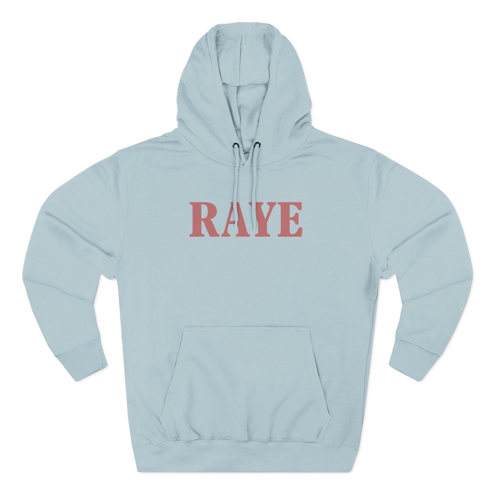 Raye Logo Three-Panel Fleece Hoodie