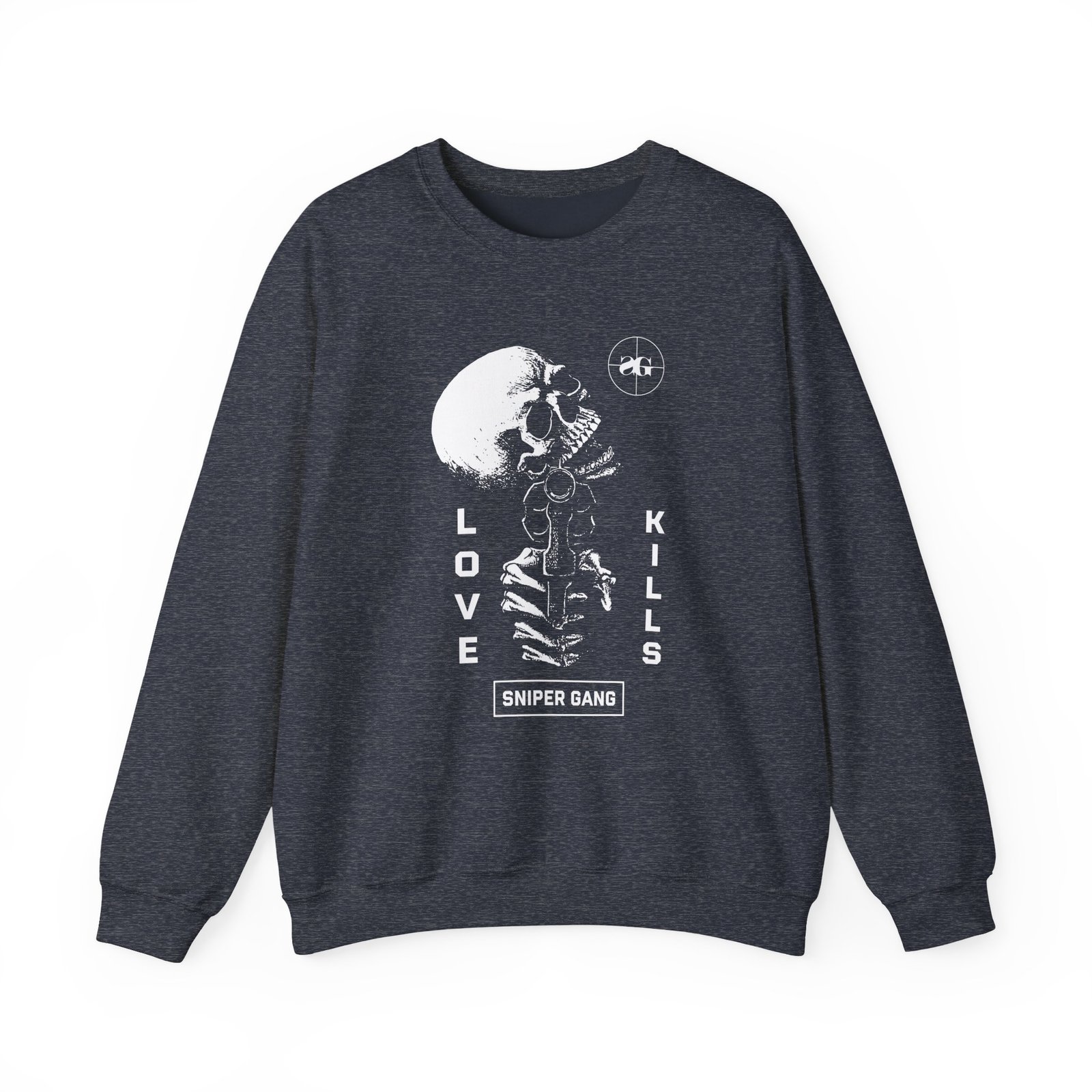 KBK Love Kills Unisex Heavy Blend™ Crewneck Sweatshirt