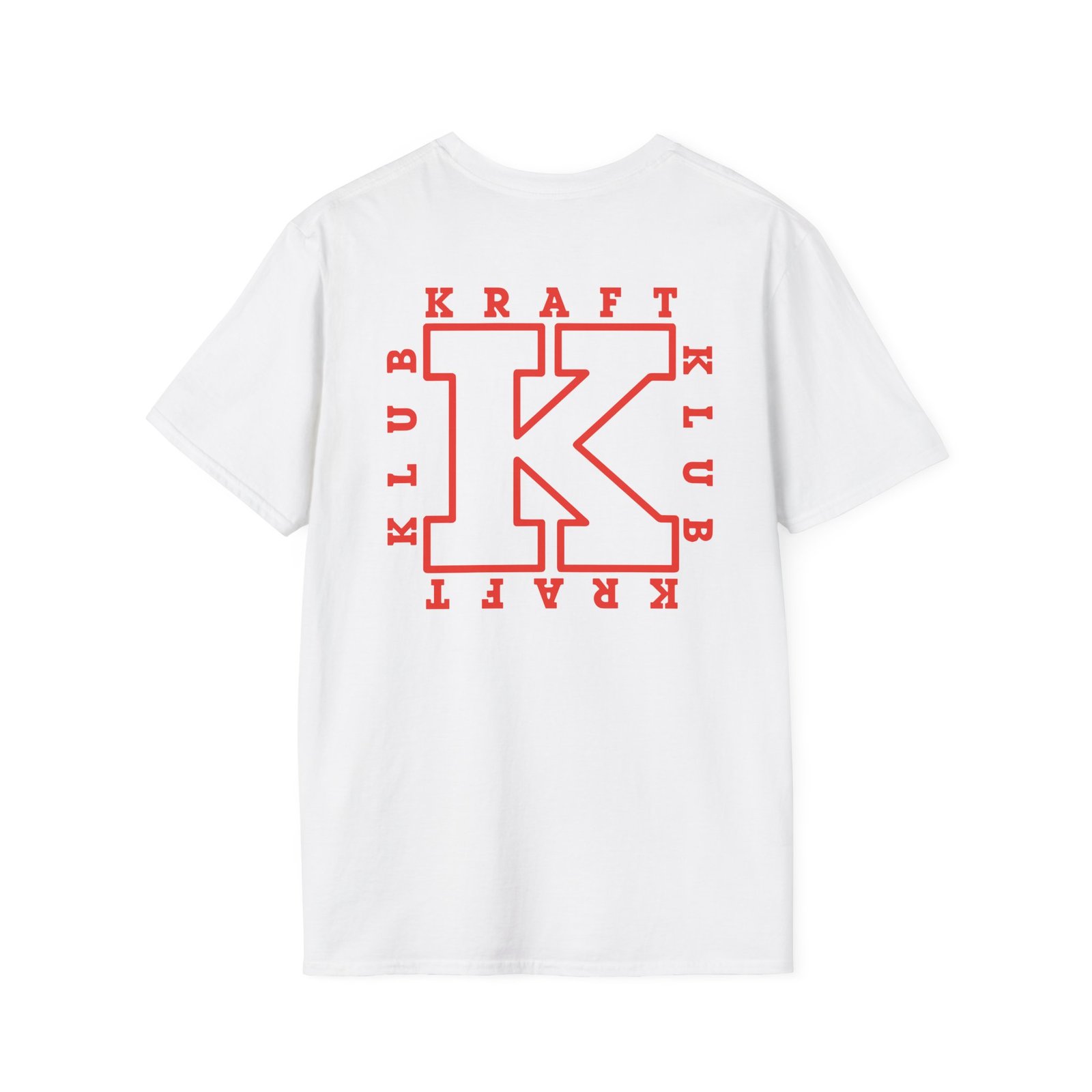 Kraftklub Cargo Patch Unisex Softstyle T-Shirt