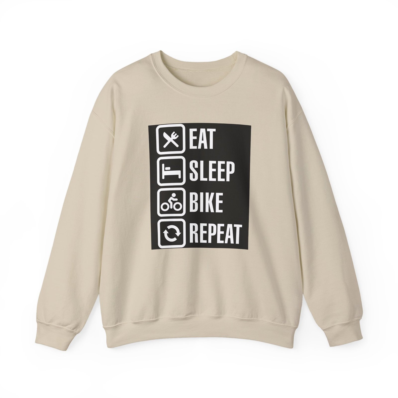 Matpat Game Theory Eat Sleep Game Repeat Unisex Heavy Blend™ Crewneck Sweatshirt