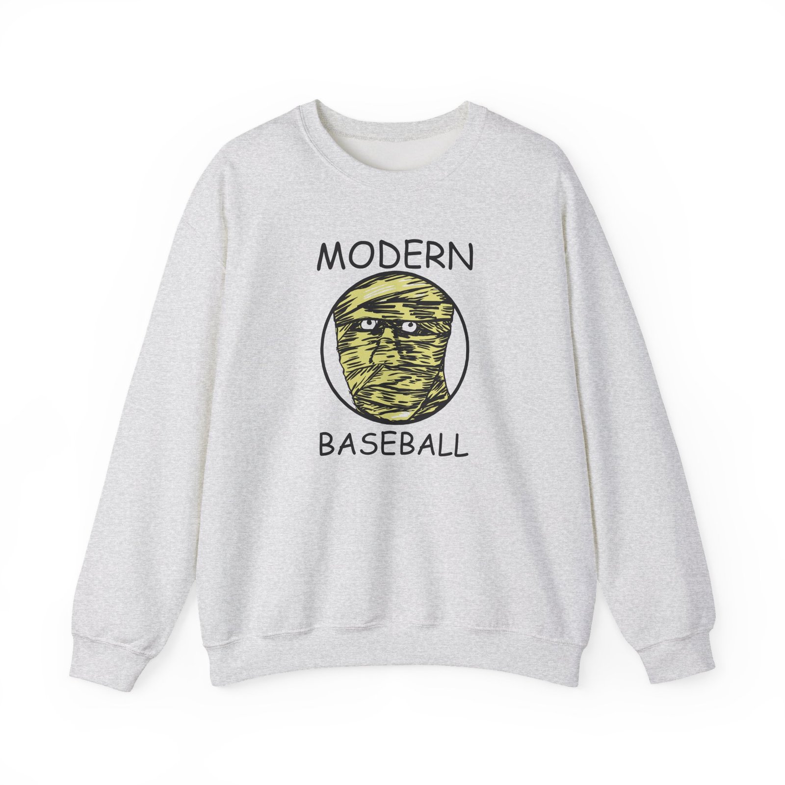 Modern Baseball Mummy Unisex Heavy Blend™ Crewneck Sweatshirt