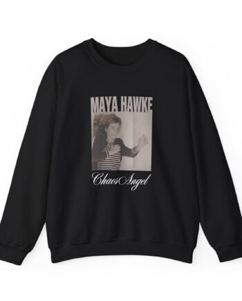 Maya Hawke Chaos Angel Unisex Heavy Blend™ Crewneck Sweatshirt