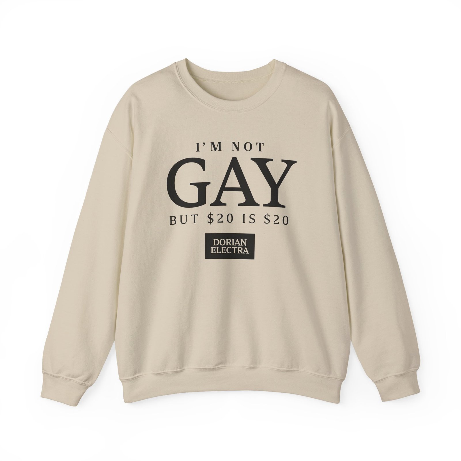 Dorian Electra I'm Not Gay Unisex Heavy Blend™ Crewneck Sweatshirt
