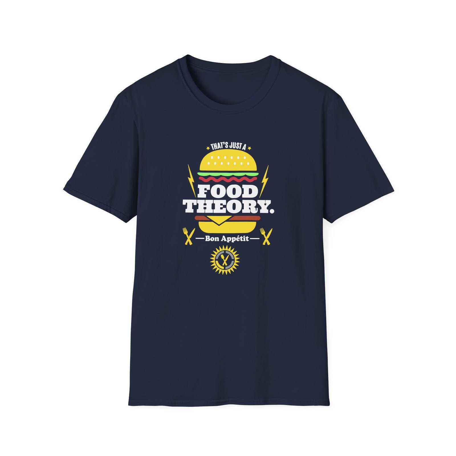 Matpat Game Theory Food Theory Flaming Hot Unisex Softstyle T-Shirt