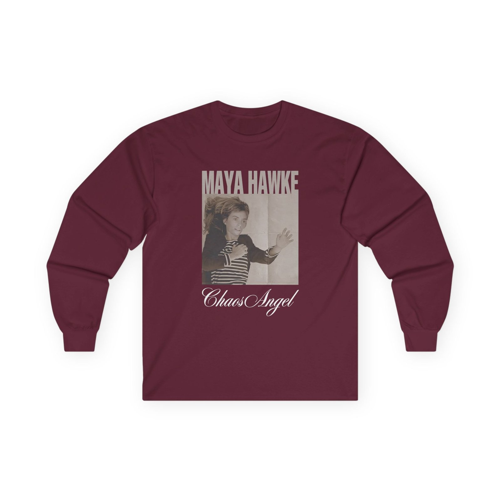 Maya Hawke Chaos Angel Unisex Ultra Cotton Long Sleeve Tee