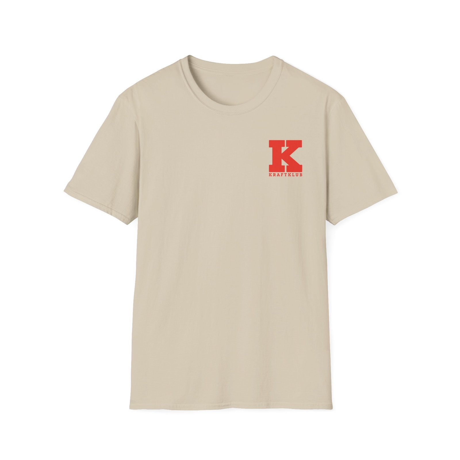 Kraftklub Cargo Patch Unisex Softstyle T-Shirt