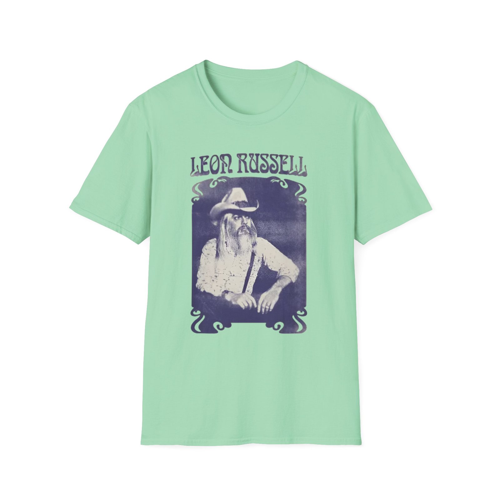 Leon Russell Unisex Softstyle T-Shirt