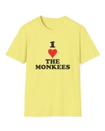 The Monkees I Love Unisex Softstyle T-Shirt