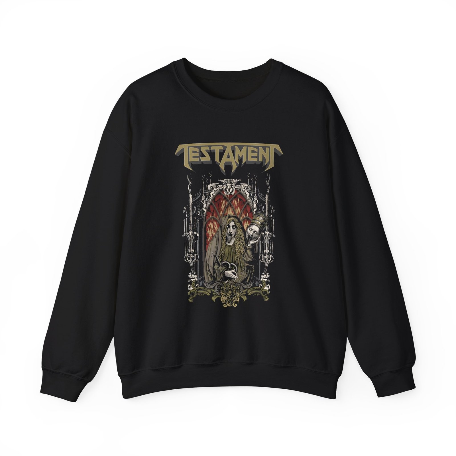 Testament Witch Unisex Heavy Blend™ Crewneck Sweatshirt