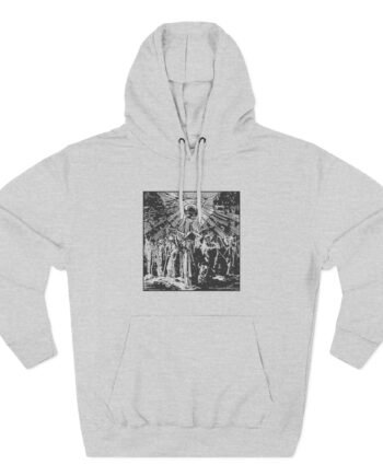 Watain Casus Luciferi Three-Panel Fleece Hoodie