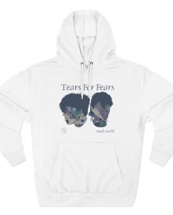 Tears for Fears Familiar Faces Three-Panel Fleece Hoodie